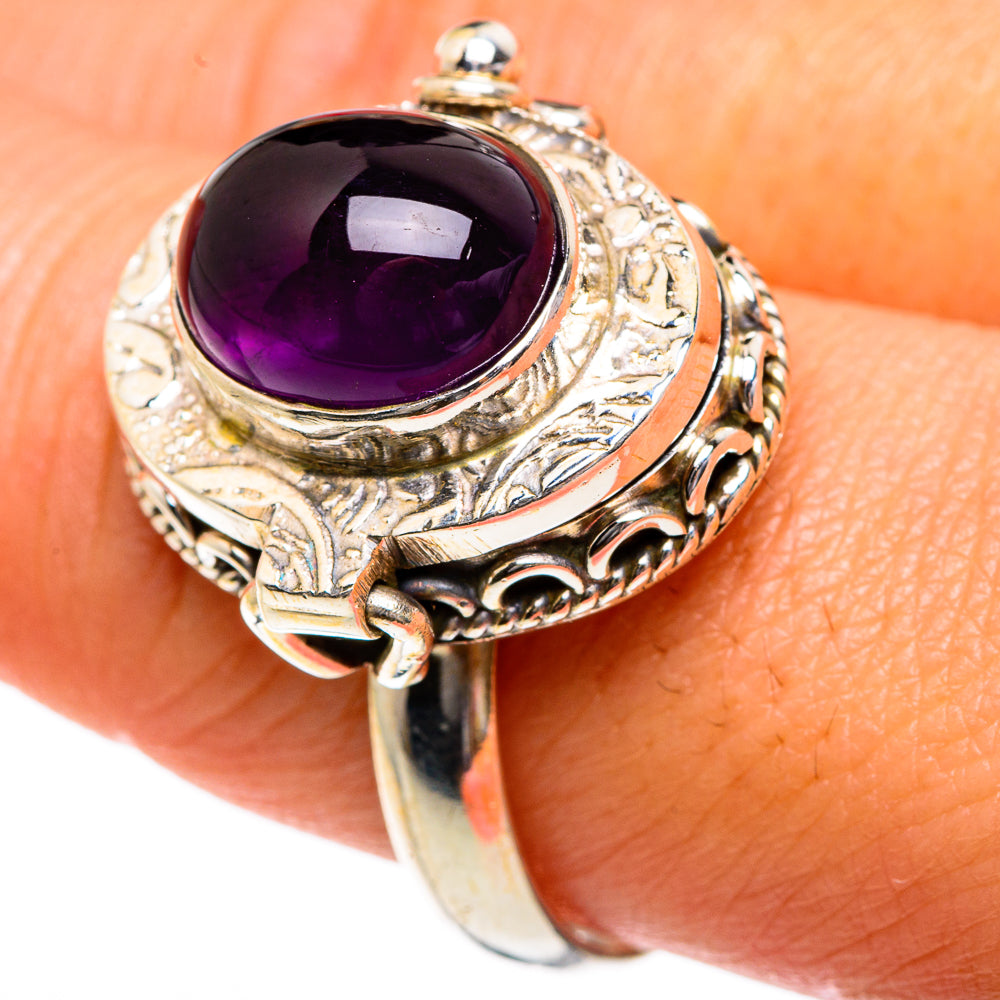 Amethyst Rings handcrafted by Anasilvercos - RING83787