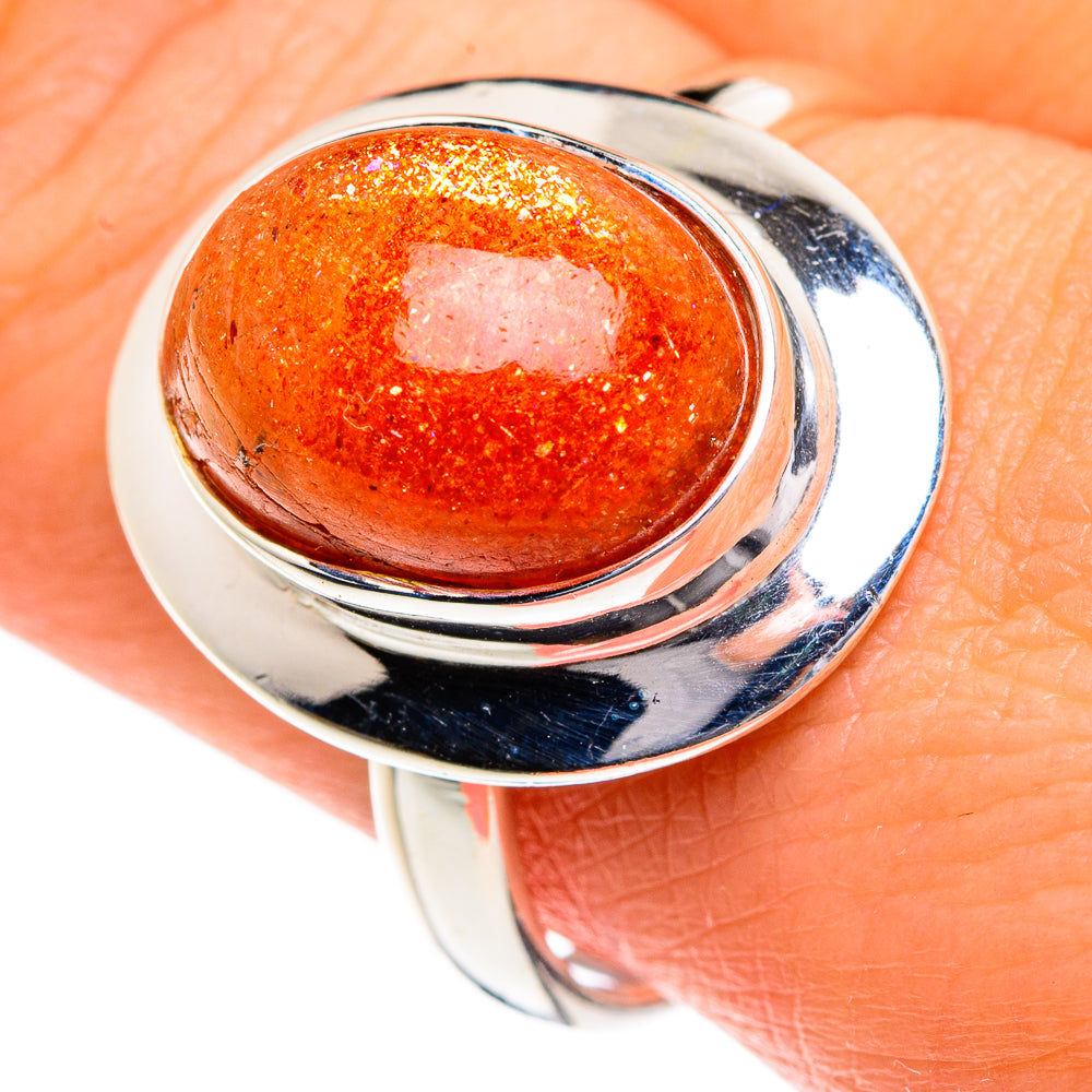 Sunstone Rings handcrafted by Anasilvercos - RING83875