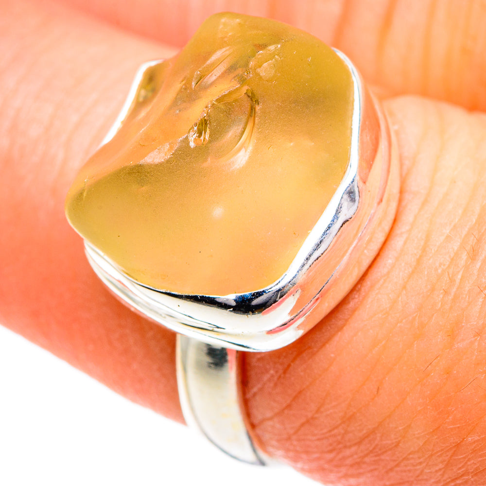 Libyan Glass Rings handcrafted by Anasilvercos - RING83877