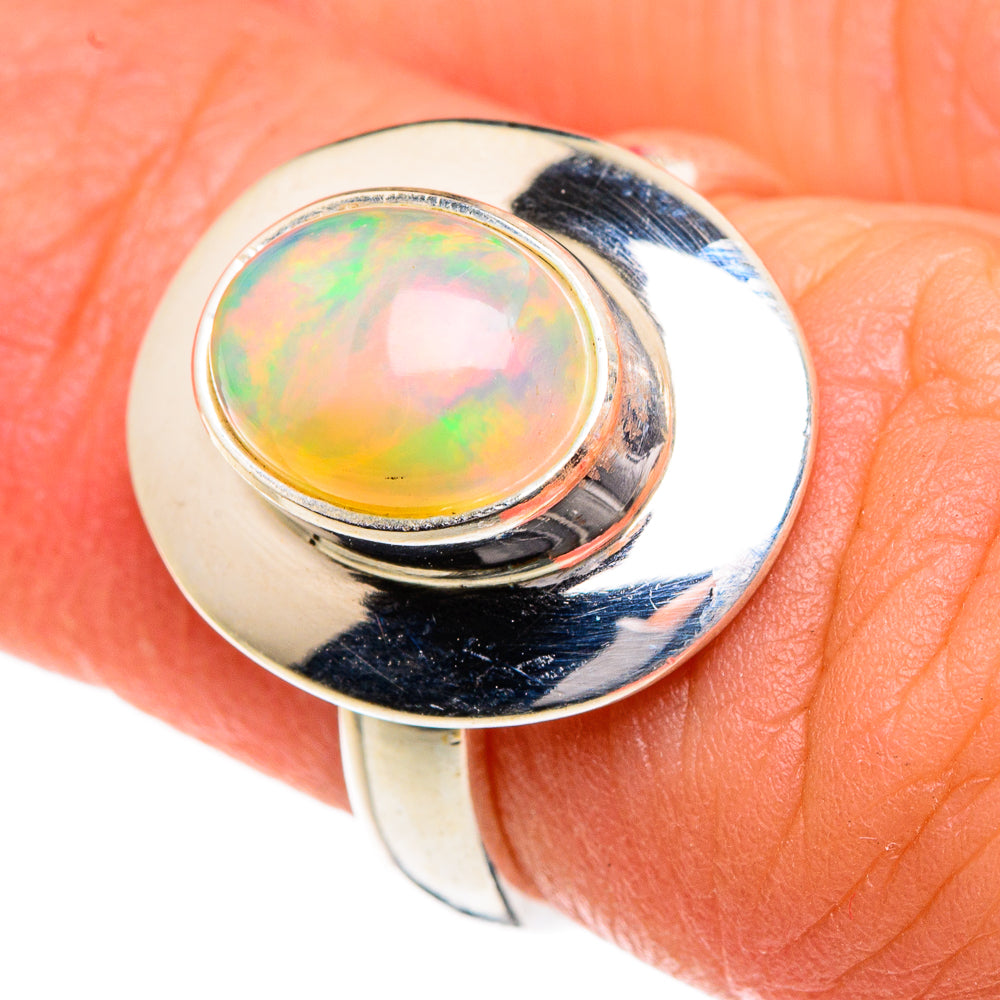 Ethiopian Opal Rings handcrafted by Anasilvercos - RING83929