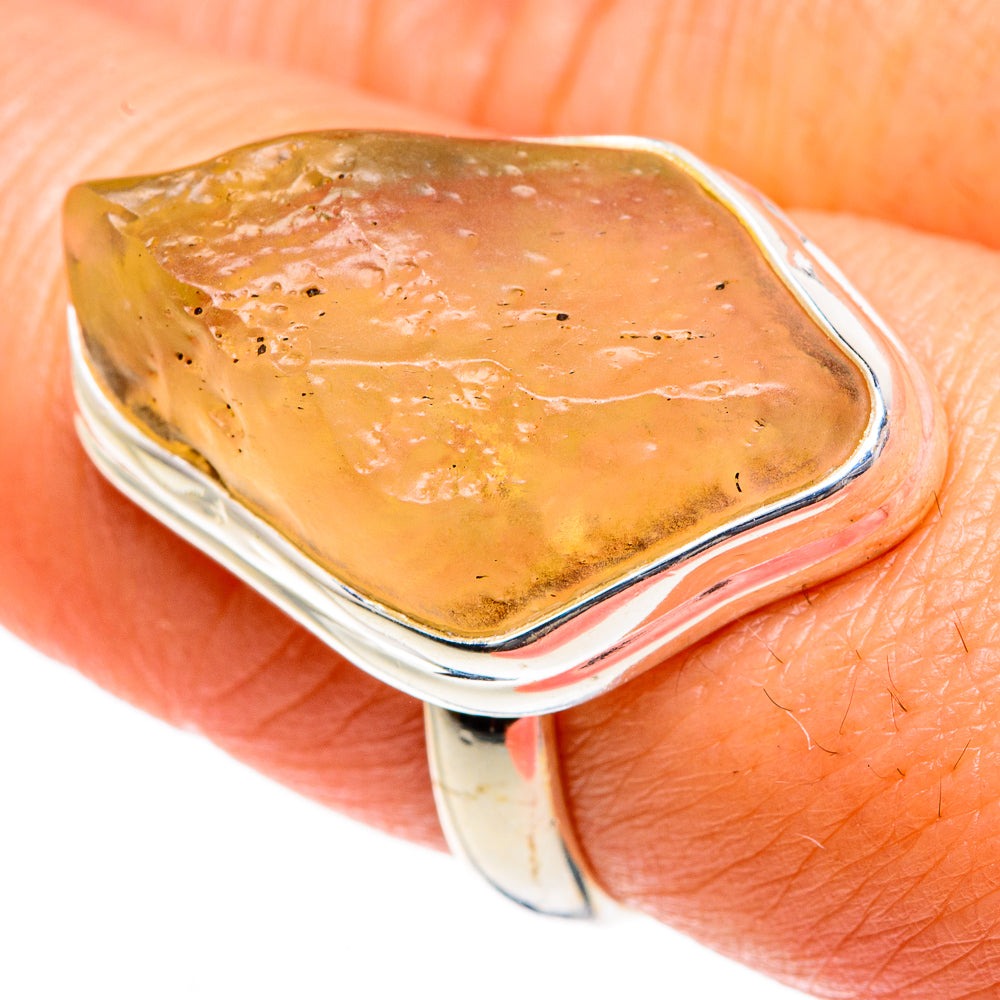 Libyan Glass Rings handcrafted by Anasilvercos - RING83950