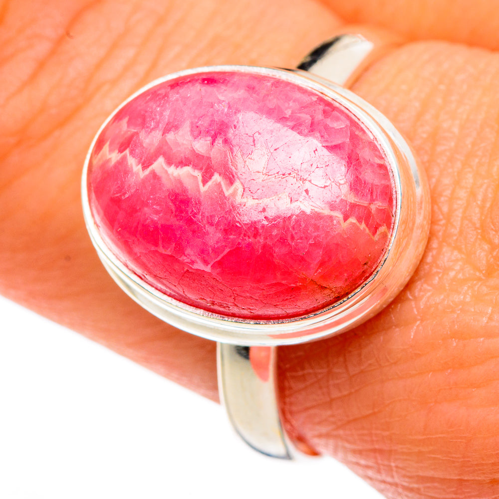Rhodochrosite Rings handcrafted by Anasilvercos - RING83991