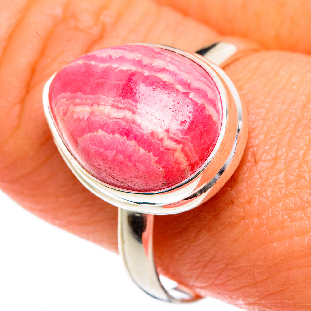 Rhodochrosite Rings handcrafted by Anasilvercos - RING83994