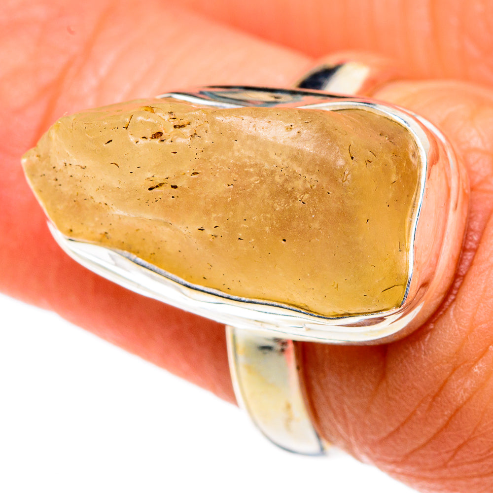 Libyan Glass Rings handcrafted by Anasilvercos - RING84028