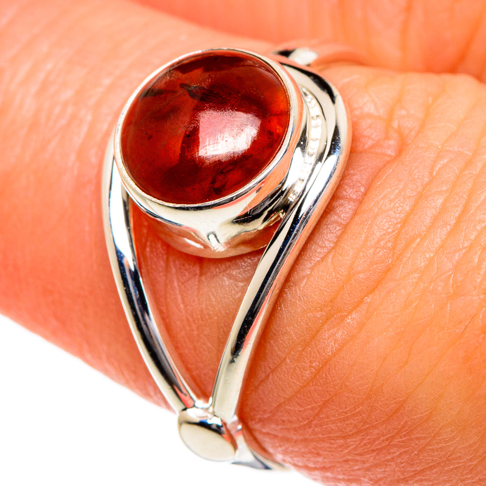 Baltic Amber Rings handcrafted by Anasilvercos - RING84029