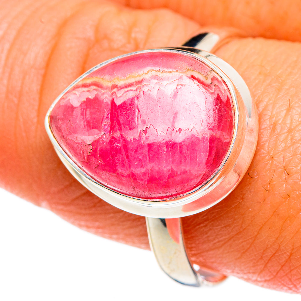 Rhodochrosite Rings handcrafted by Anasilvercos - RING84034