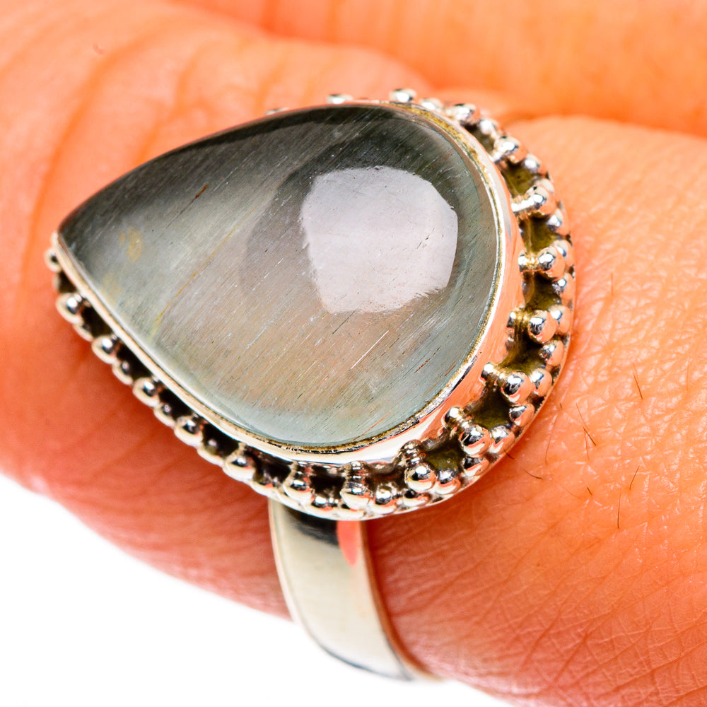 Aquamarine Rings handcrafted by Anasilvercos - RING84052