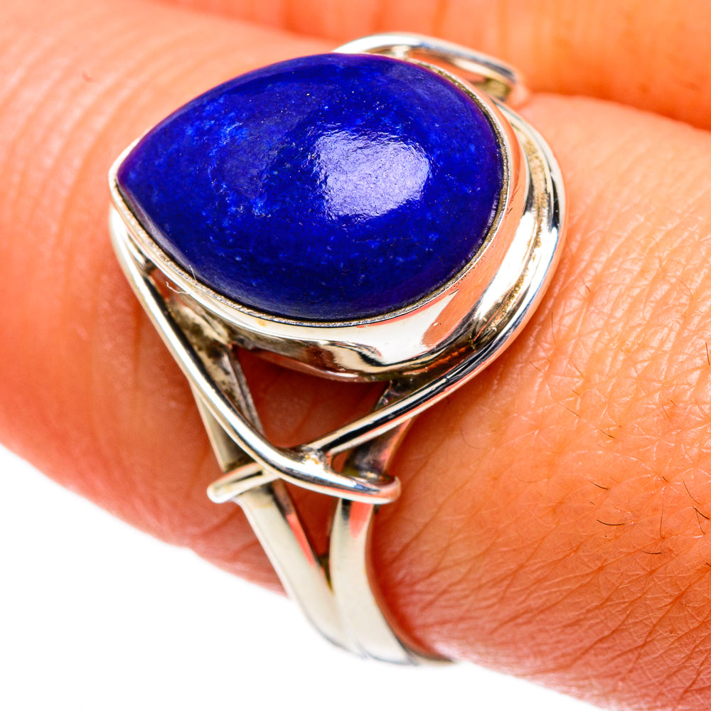 Lapis Lazuli Rings handcrafted by Anasilvercos - RING84053