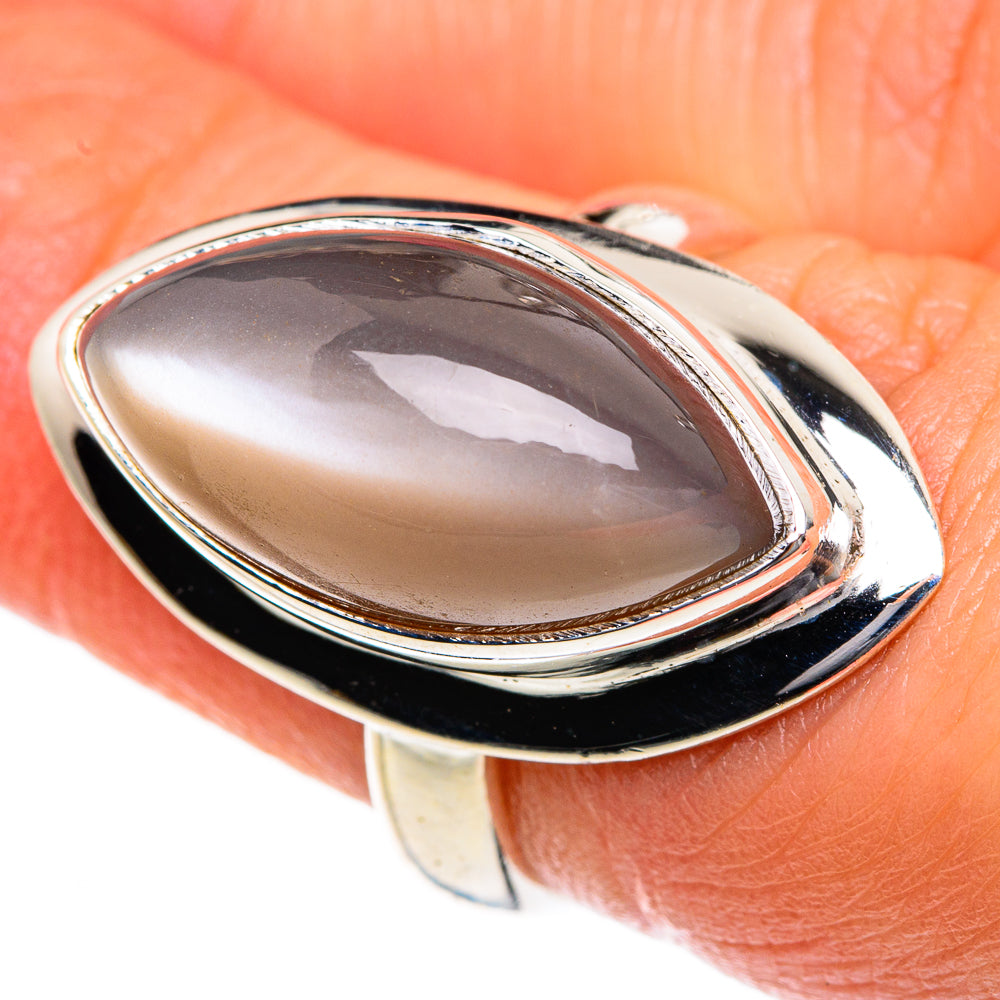 Moonstone Rings handcrafted by Anasilvercos - RING84058