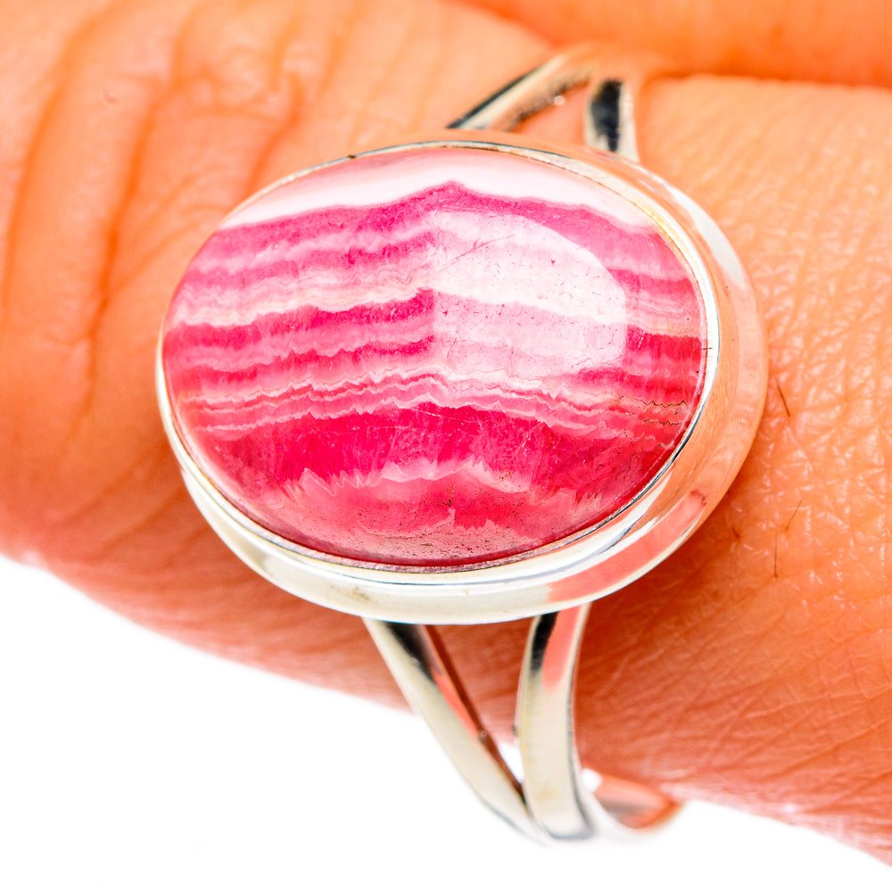 Rhodochrosite Rings handcrafted by Anasilvercos - RING84070