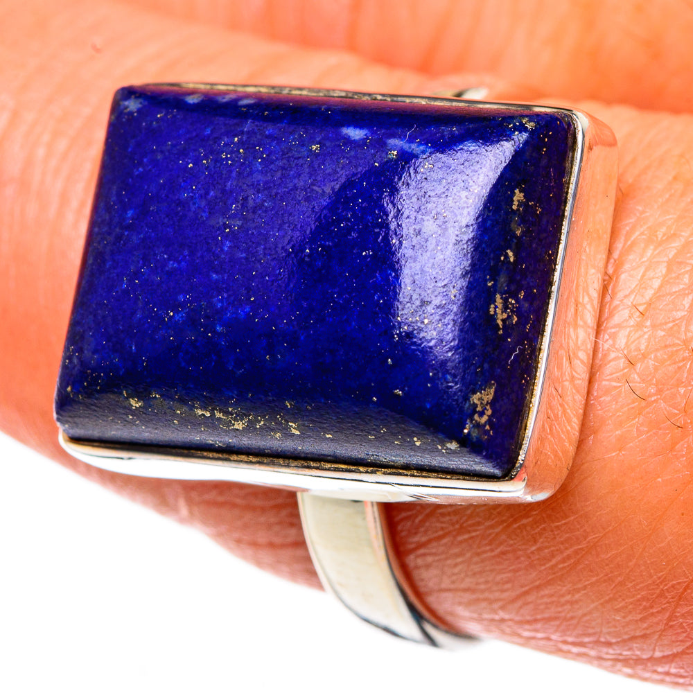 Lapis Lazuli Rings handcrafted by Anasilvercos - RING84089