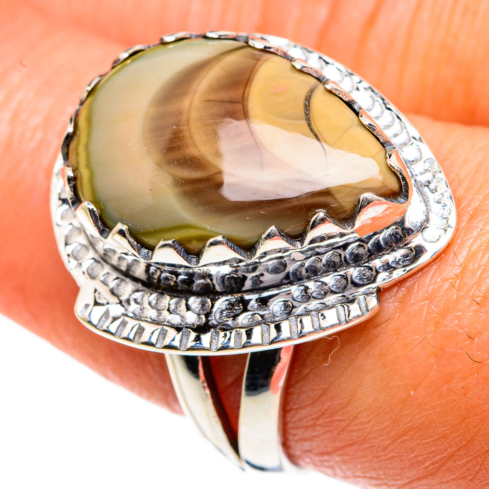 Willow Creek Jasper Rings handcrafted by Anasilvercos - RING84100