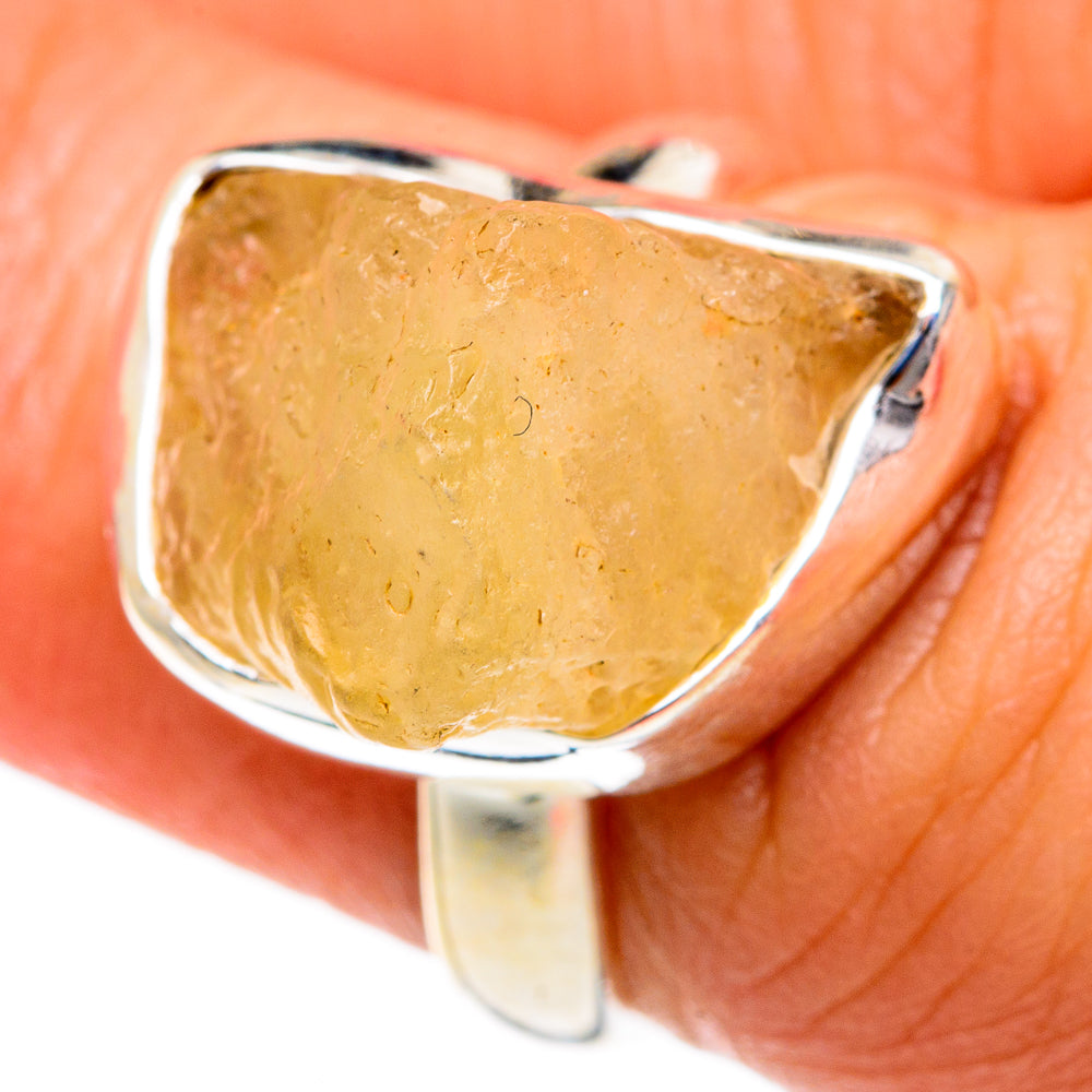 Libyan Glass Rings handcrafted by Anasilvercos - RING84103