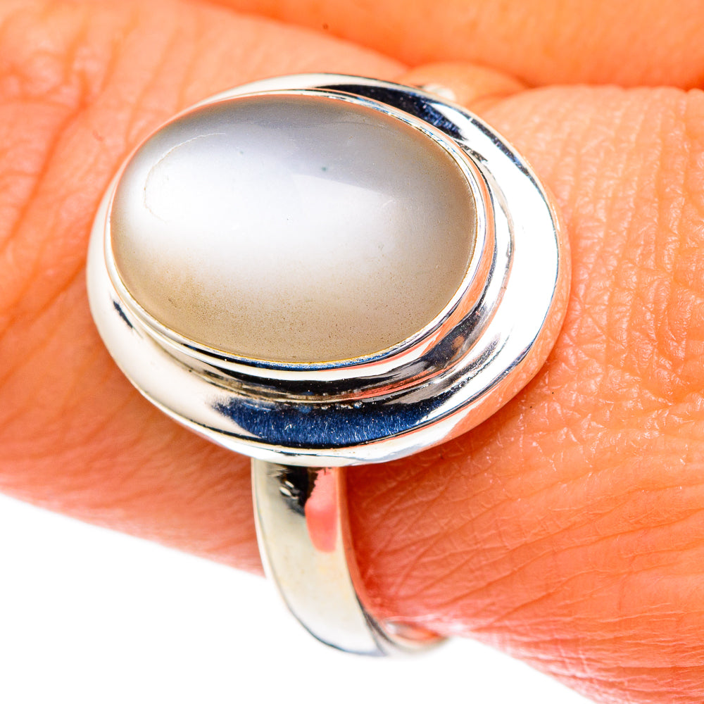 Moonstone Rings handcrafted by Anasilvercos - RING84118