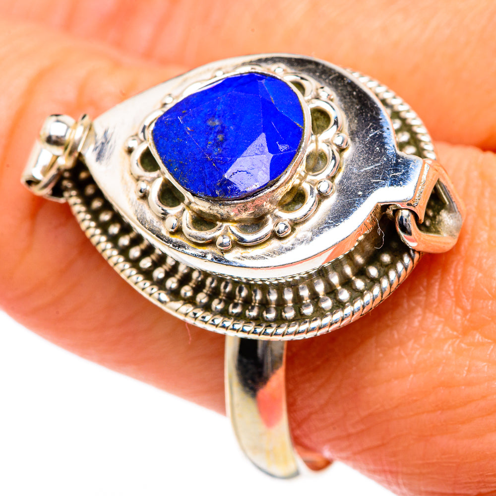 Lapis Lazuli Rings handcrafted by Anasilvercos - RING84170