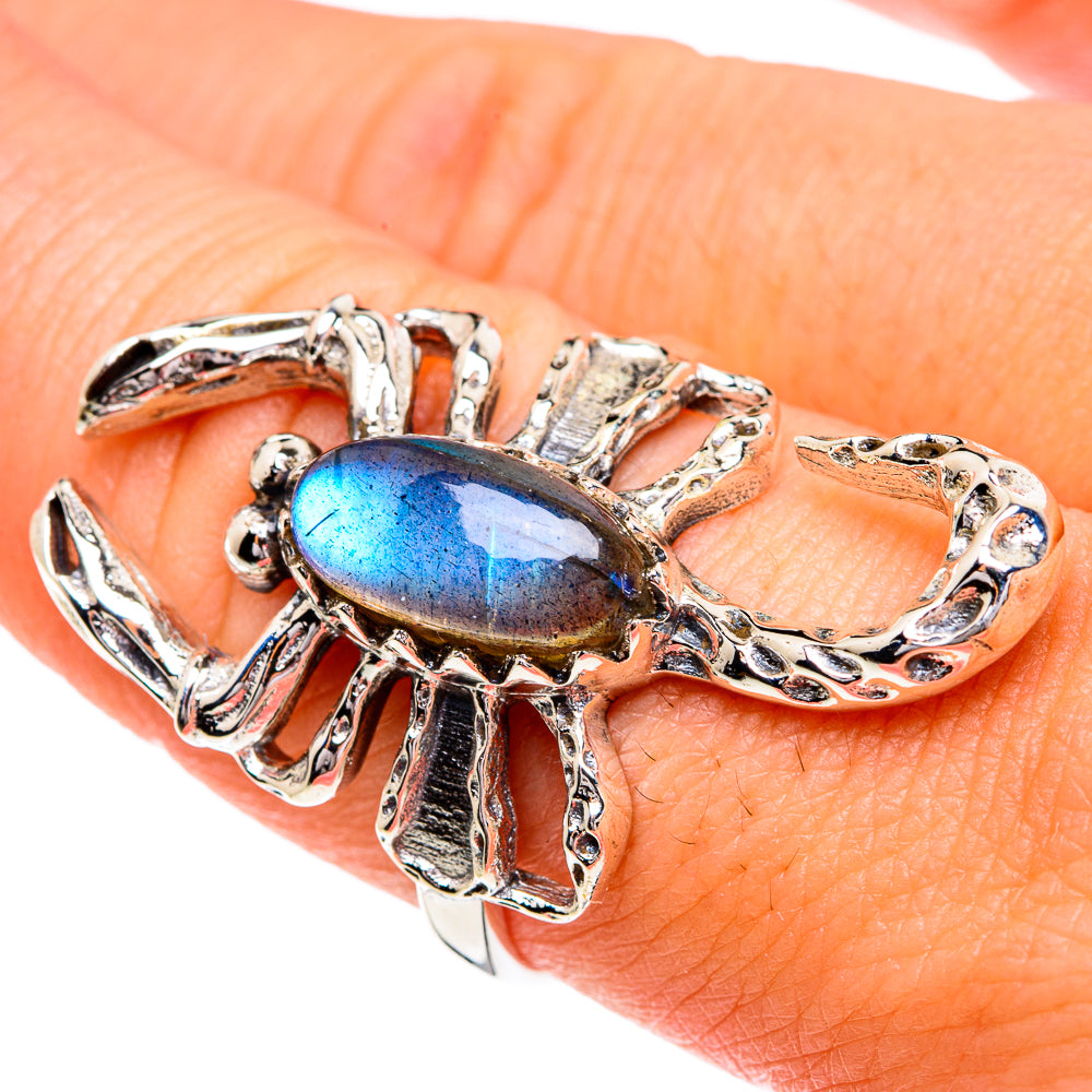 Labradorite Rings handcrafted by Anasilvercos - RING84178