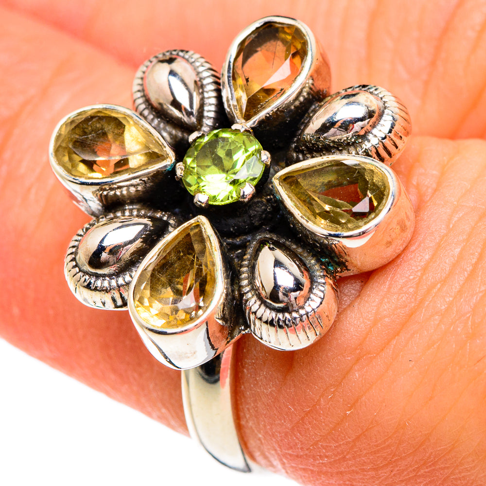 Citrine Rings handcrafted by Anasilvercos - RING84196