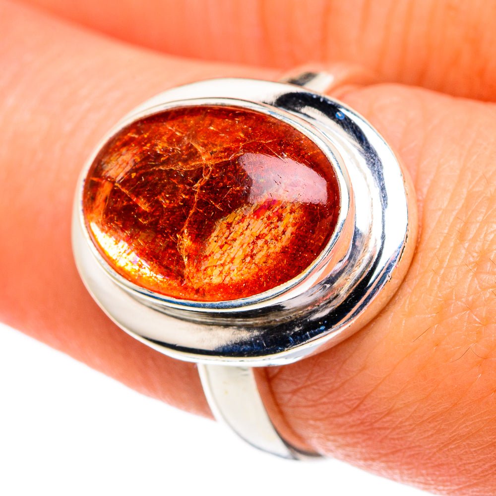 Sunstone Rings handcrafted by Anasilvercos - RING84283