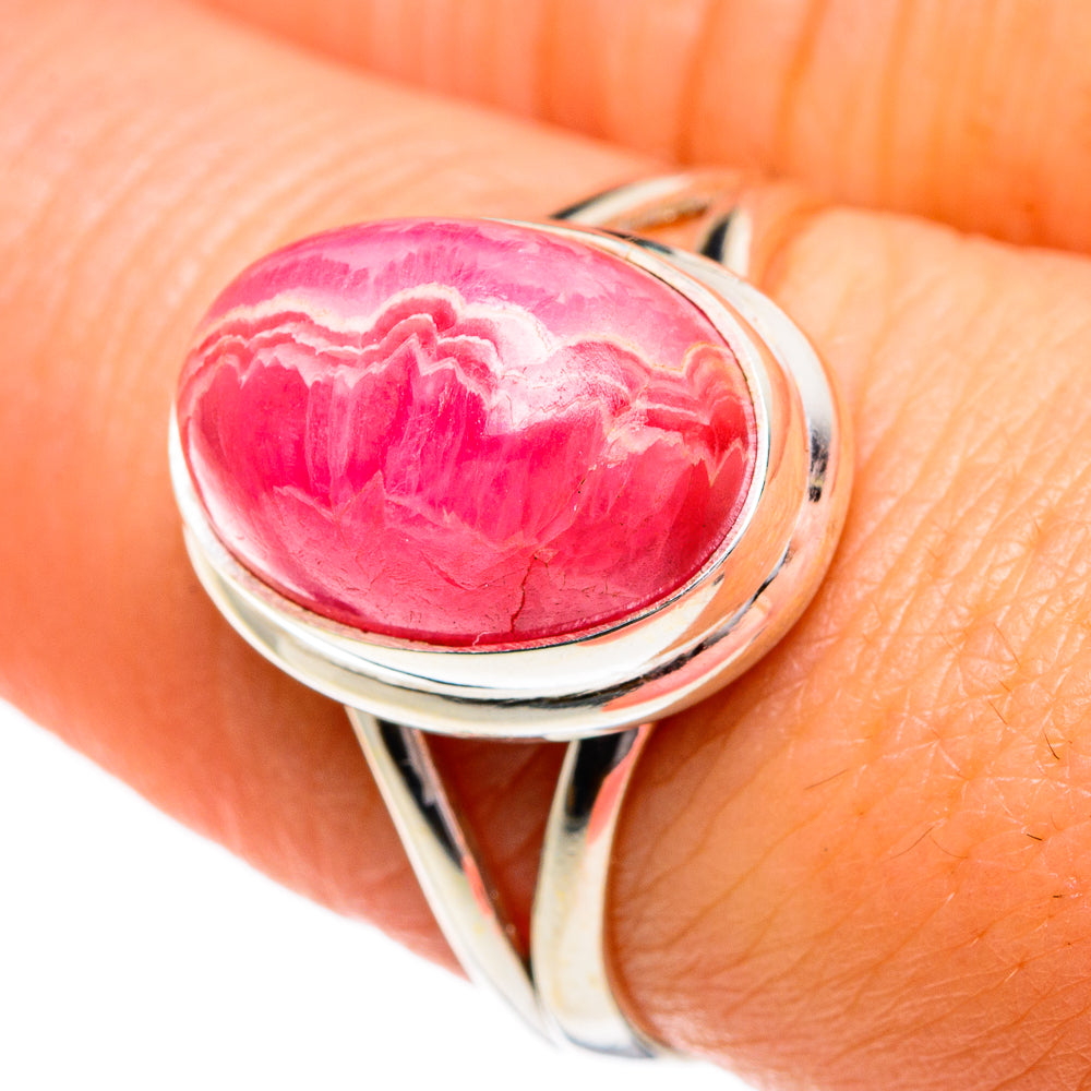 Rhodochrosite Rings handcrafted by Anasilvercos - RING84286