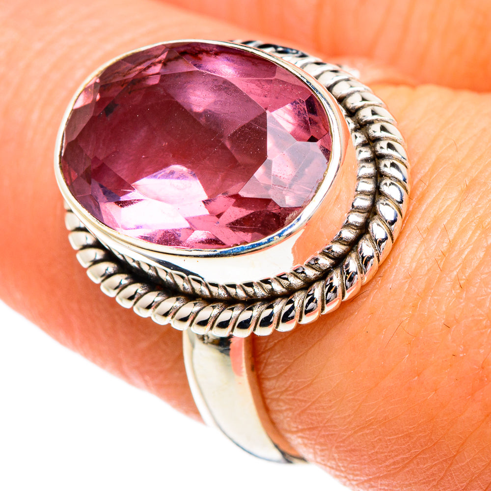 Color Change Alexandrite Rings handcrafted by Anasilvercos - RING84290