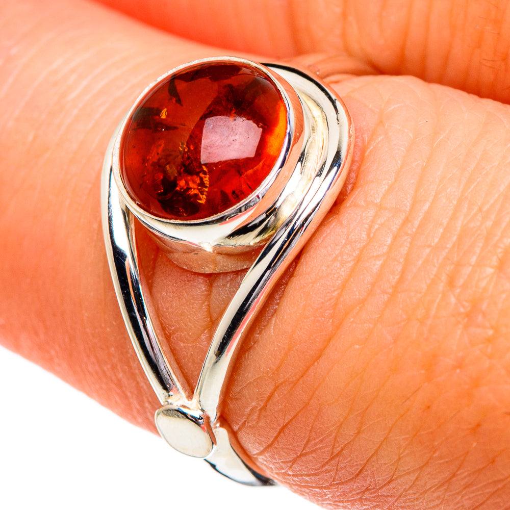 Baltic Amber Rings handcrafted by Anasilvercos - RING84366