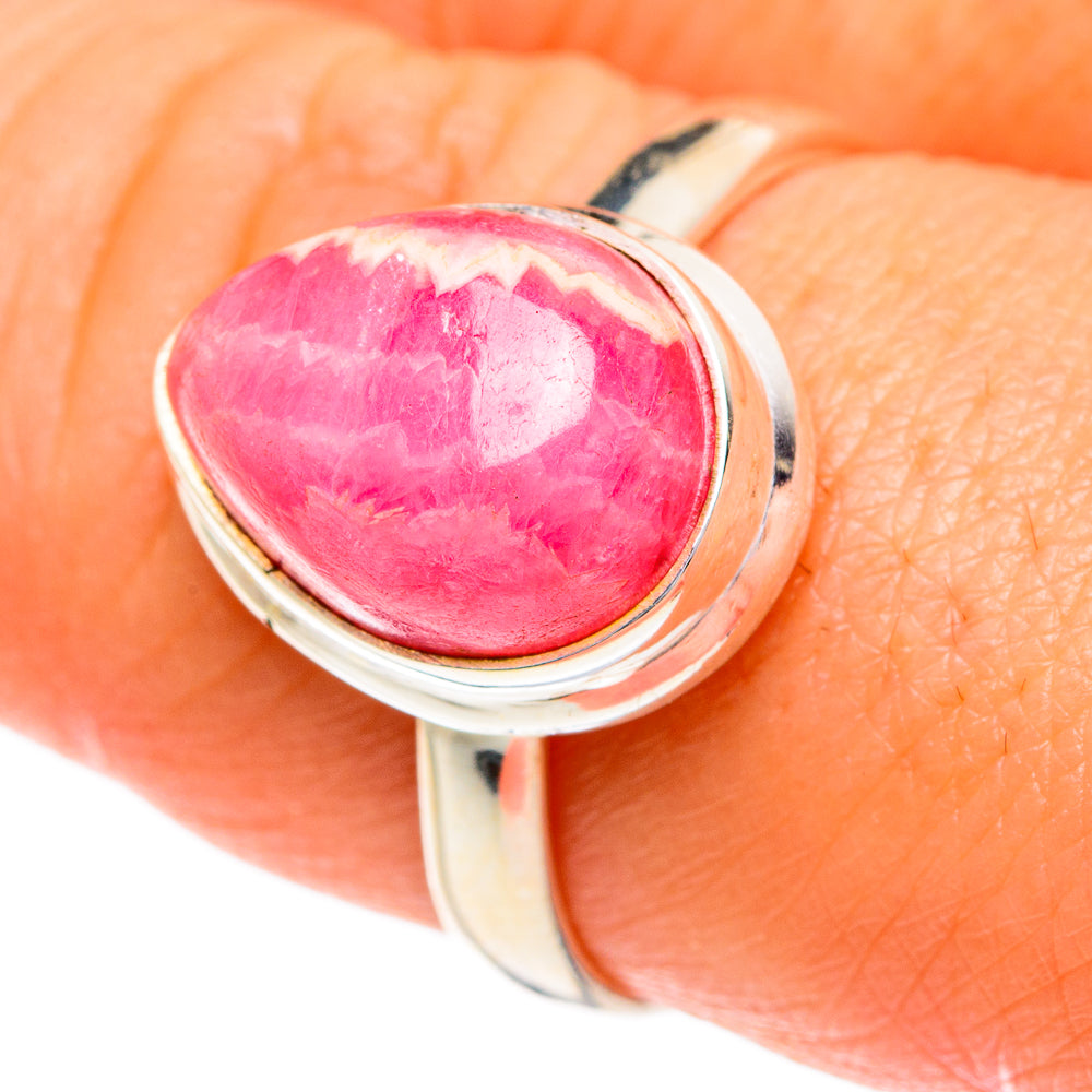 Rhodochrosite Rings handcrafted by Anasilvercos - RING84367
