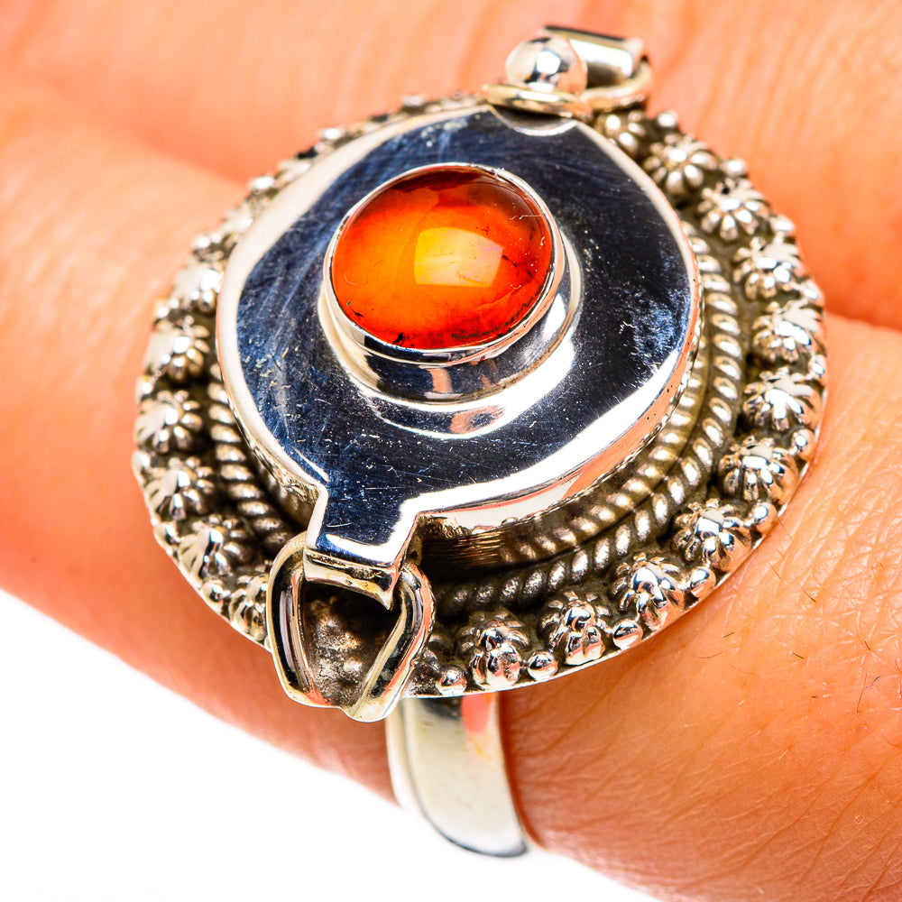 Carnelian Rings handcrafted by Anasilvercos - RING84397