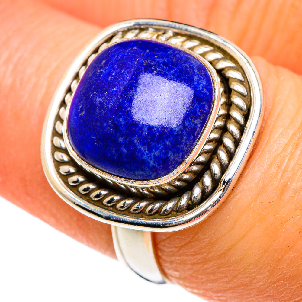 Lapis Lazuli Rings handcrafted by Anasilvercos - RING84477