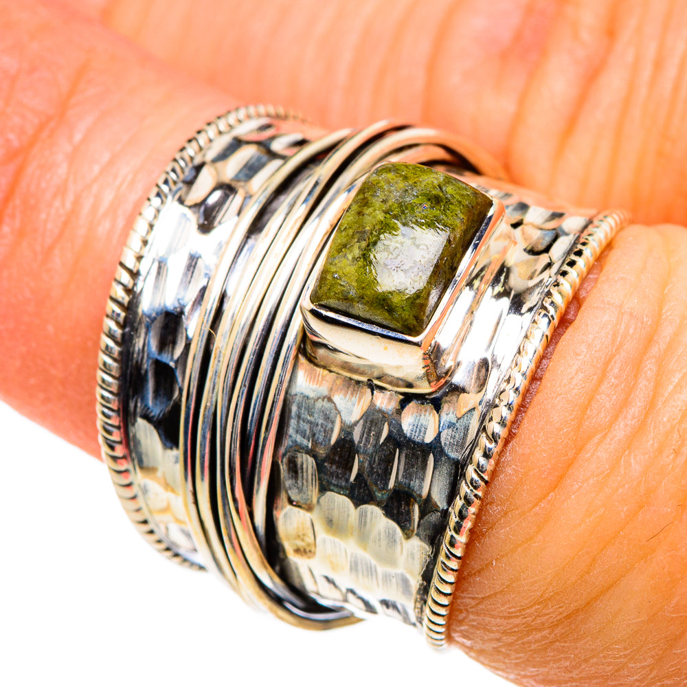 Rainforest Jasper Rings handcrafted by Anasilvercos - RING84484