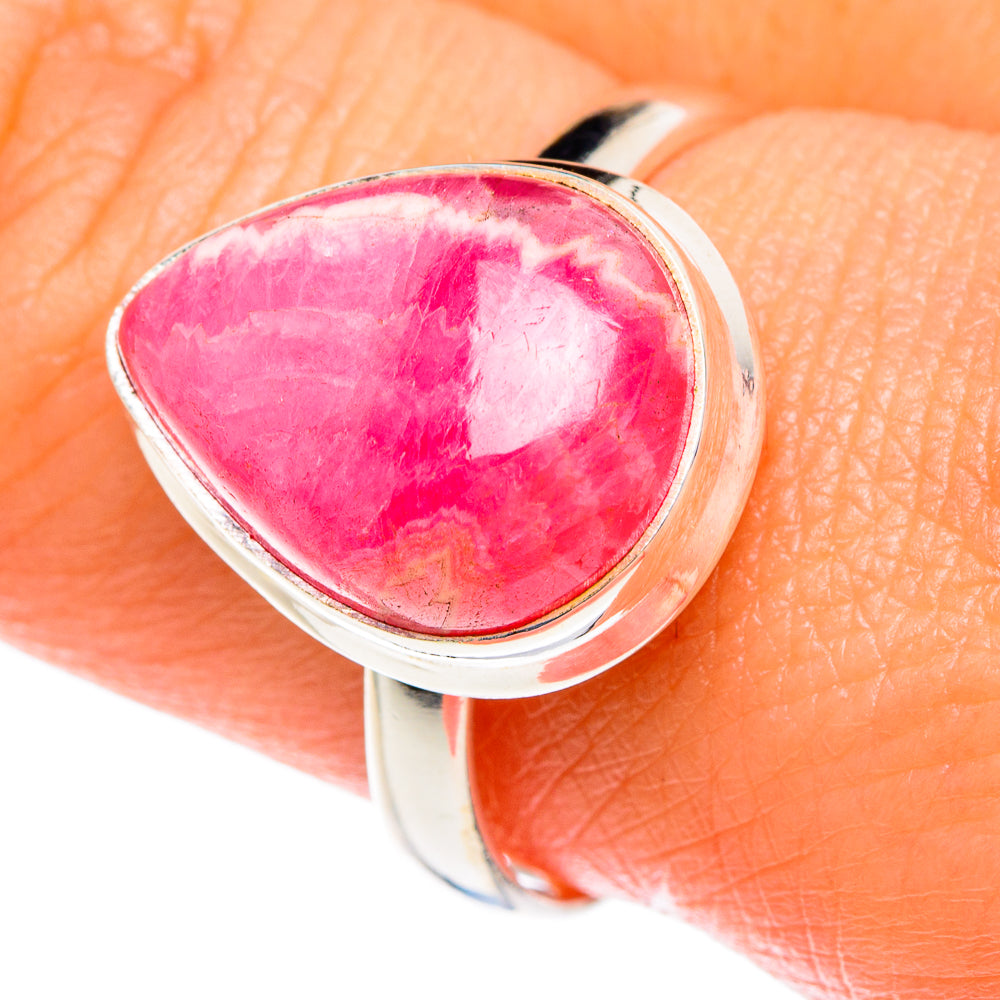 Rhodochrosite Rings handcrafted by Anasilvercos - RING84496