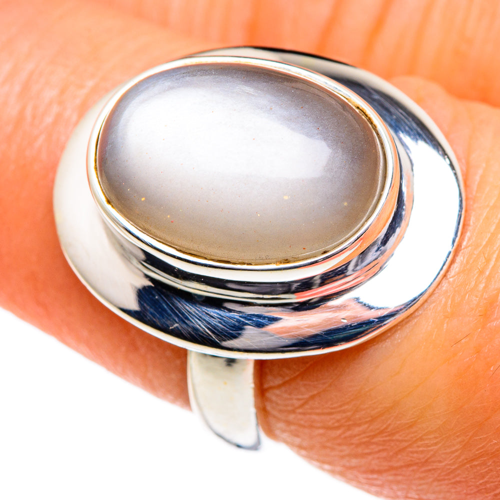 Moonstone Rings handcrafted by Anasilvercos - RING84501