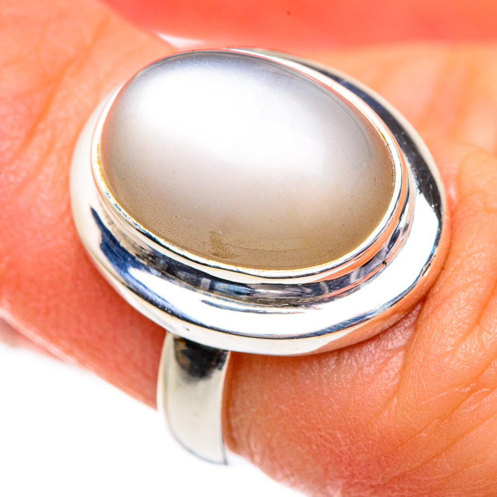 Moonstone Rings handcrafted by Anasilvercos - RING84502