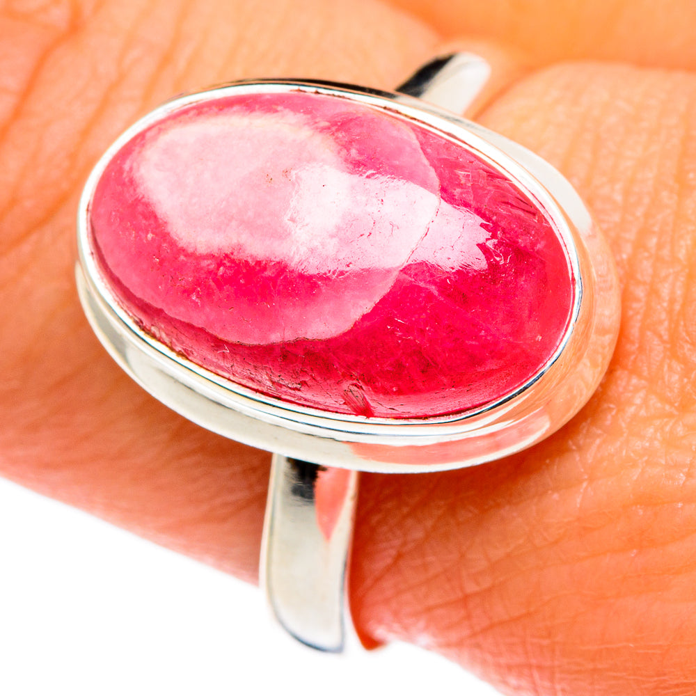 Rhodochrosite Rings handcrafted by Anasilvercos - RING84529