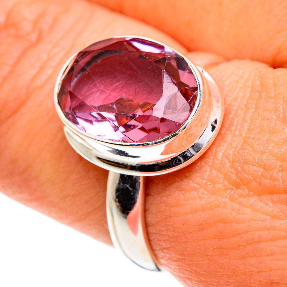Color Change Alexandrite (lab.) Rings handcrafted by Anasilvercos - RING84533
