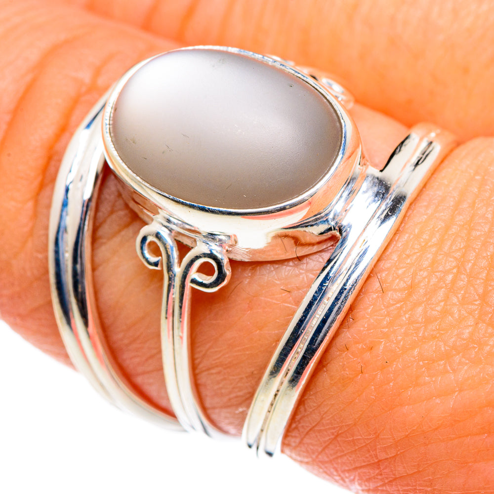 Moonstone Rings handcrafted by Anasilvercos - RING84537
