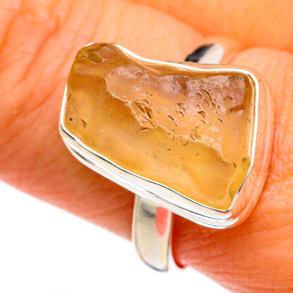 Libyan Glass Rings handcrafted by Anasilvercos - RING84563