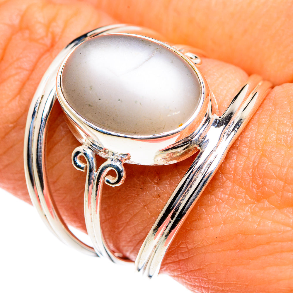 Moonstone Rings handcrafted by Anasilvercos - RING84575
