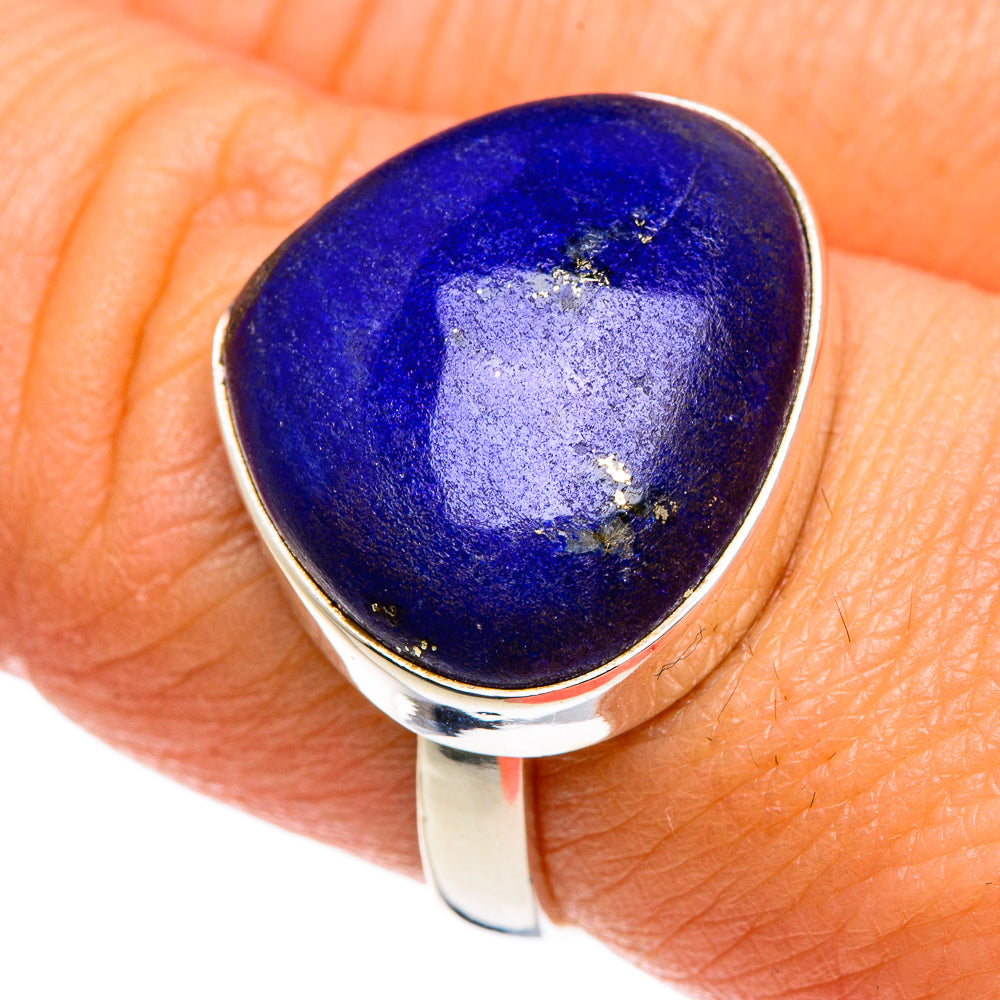 Lapis Lazuli Rings handcrafted by Anasilvercos - RING84589