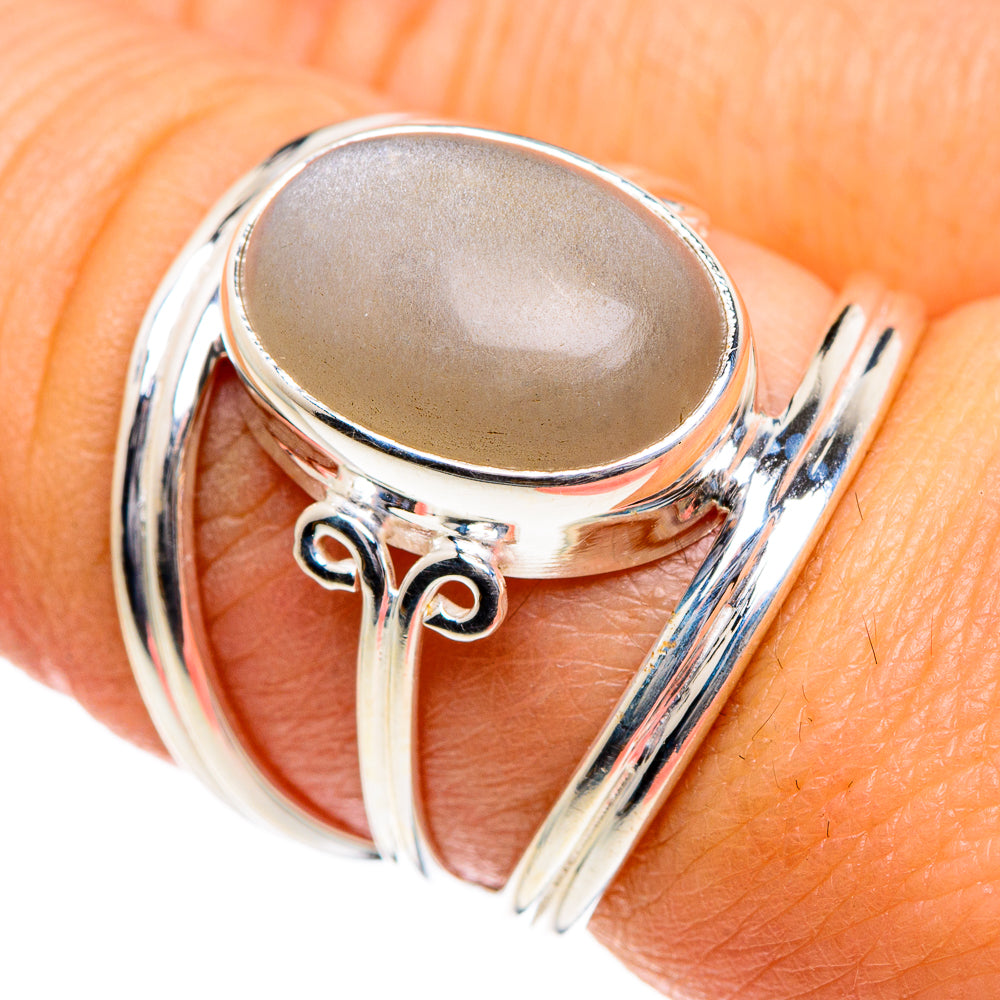 Moonstone Rings handcrafted by Anasilvercos - RING84594