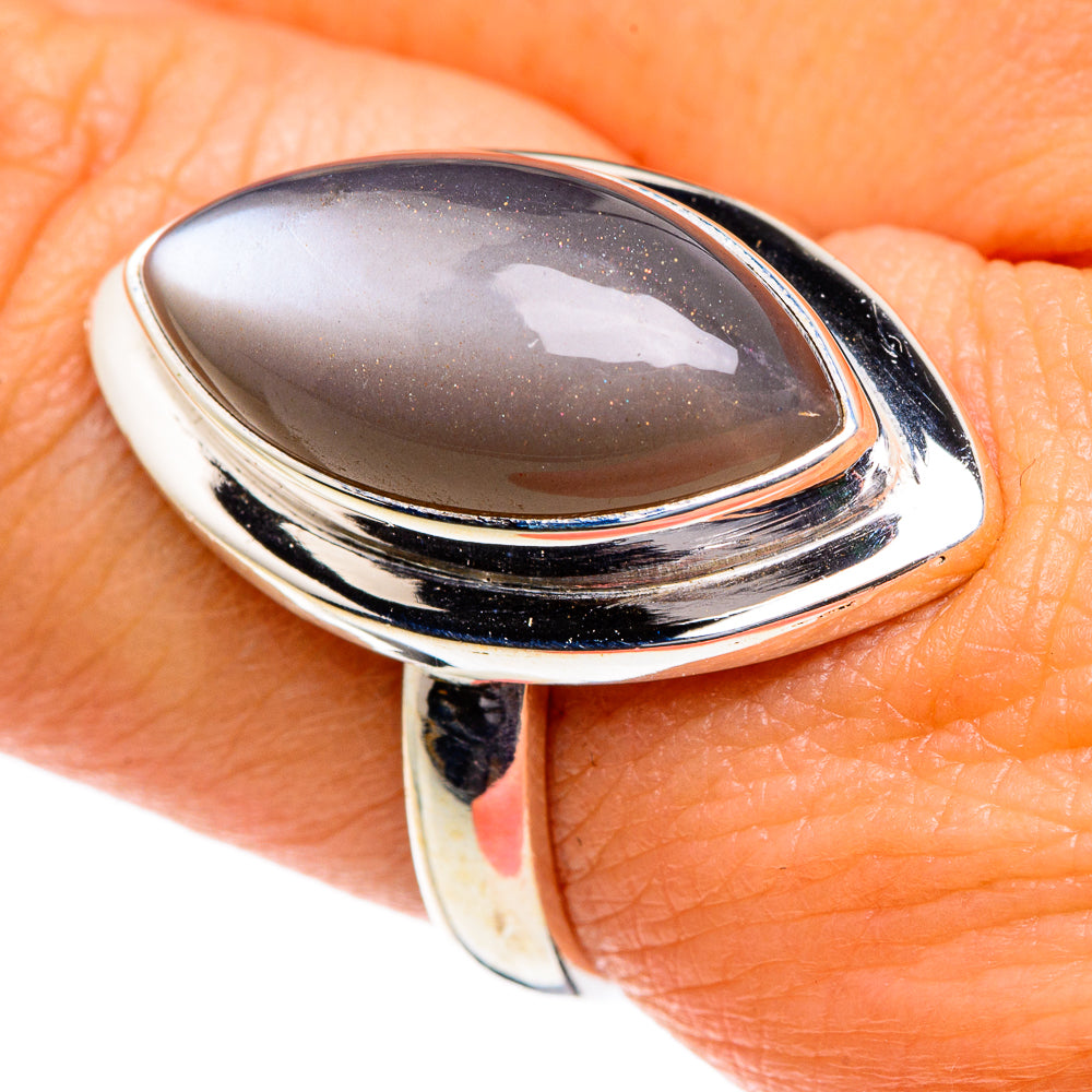 Moonstone Rings handcrafted by Anasilvercos - RING84598