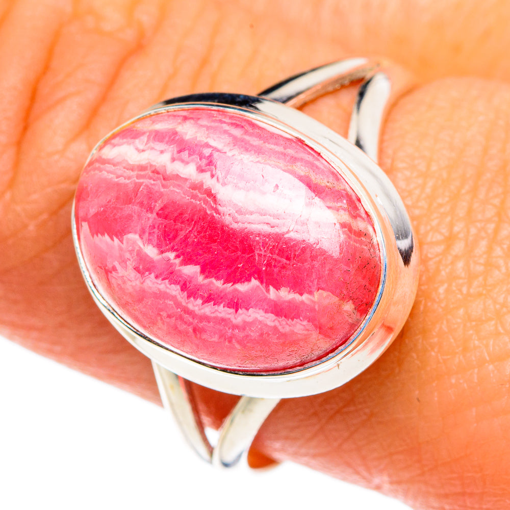 Rhodochrosite Rings handcrafted by Anasilvercos - RING84606