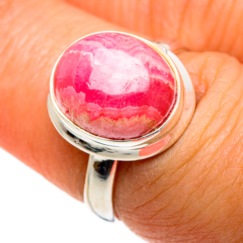 Rhodochrosite Rings handcrafted by Anasilvercos - RING84646