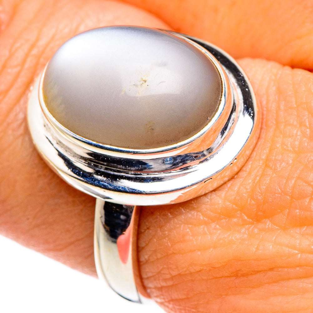Moonstone Rings handcrafted by Anasilvercos - RING84652