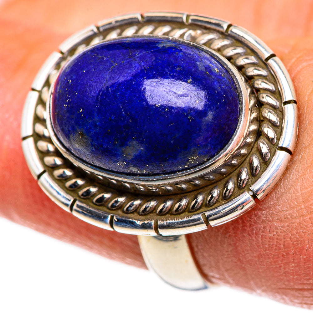 Lapis Lazuli Rings handcrafted by Anasilvercos - RING84663