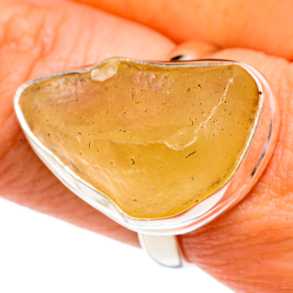 Libyan Glass Rings handcrafted by Anasilvercos - RING84679