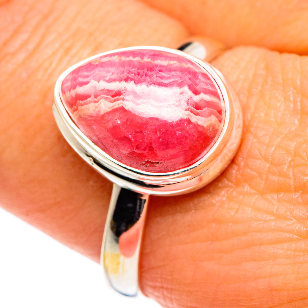 Rhodochrosite Rings handcrafted by Anasilvercos - RING84681