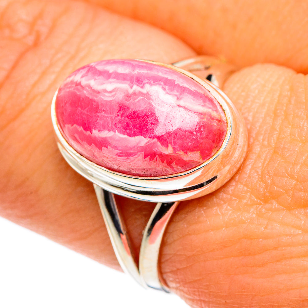 Rhodochrosite Rings handcrafted by Anasilvercos - RING84683