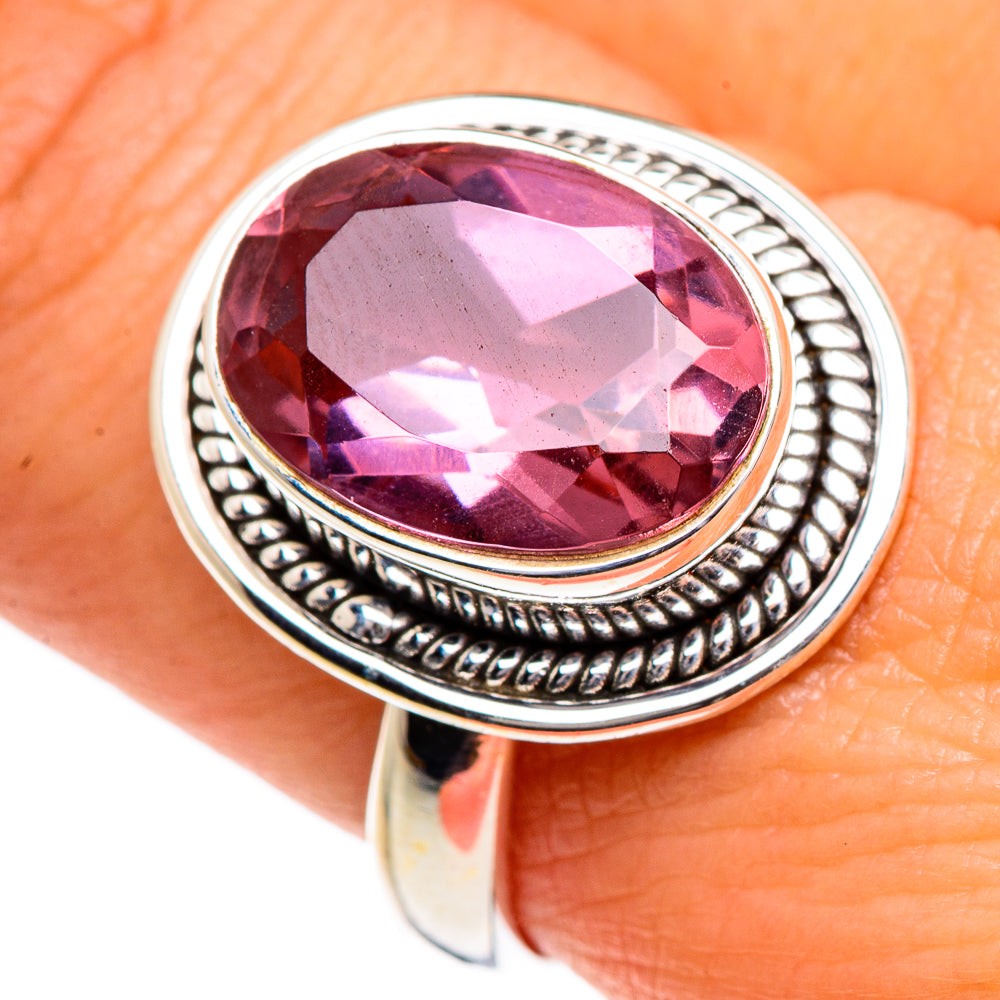 Color Change Alexandrite (lab.) Rings handcrafted by Anasilvercos - RING84685