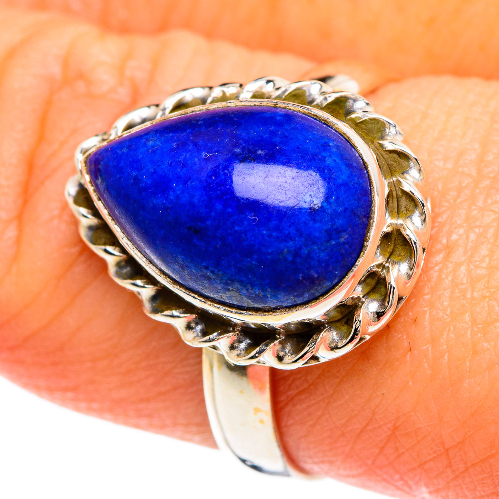 Lapis Lazuli Rings handcrafted by Anasilvercos - RING84783