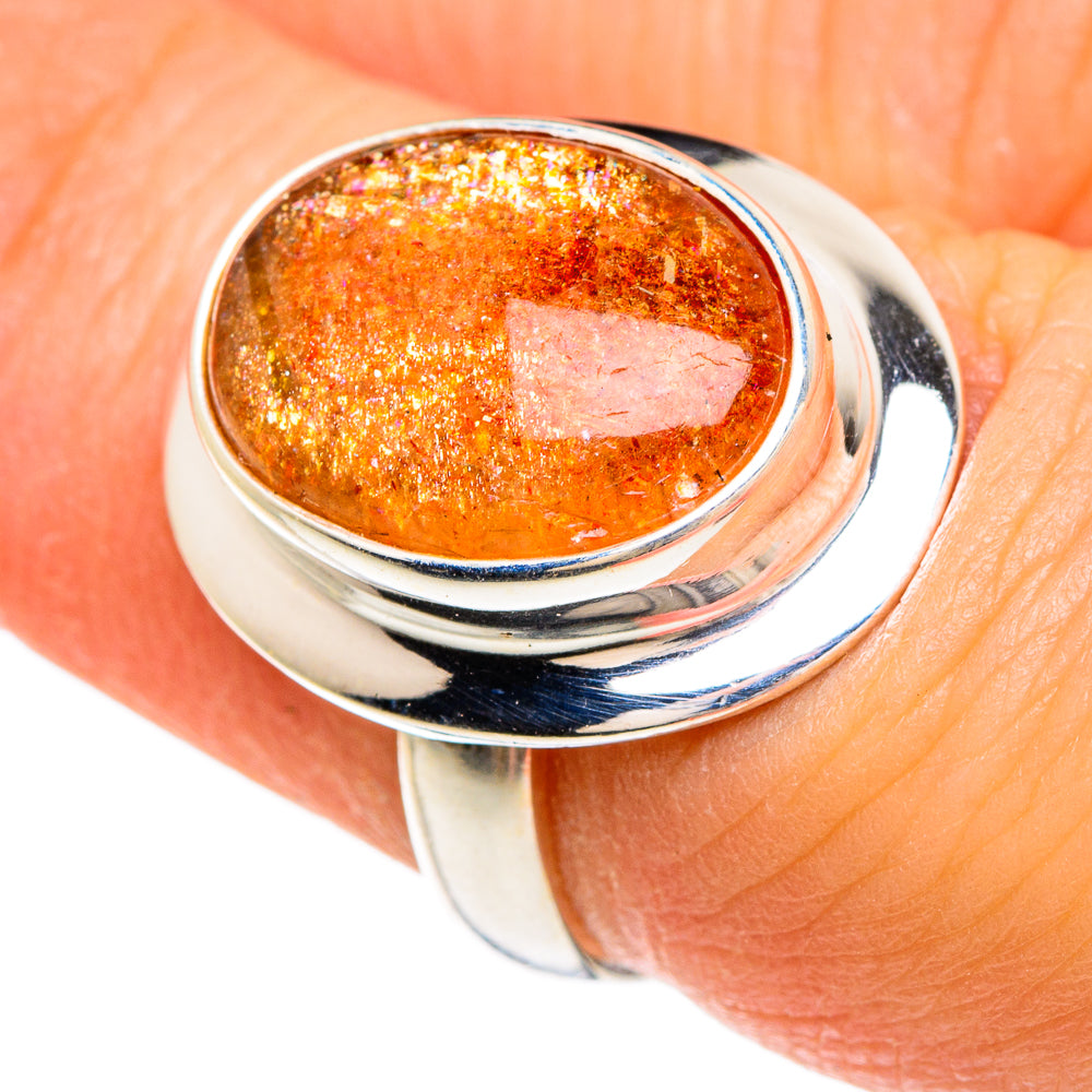Sunstone Rings handcrafted by Anasilvercos - RING84800